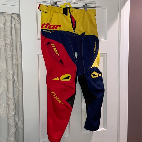 Thor Racing Pants Multicolor - Picture 2 of 5